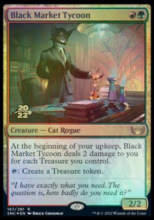 Black Market Tycoon [Streets of New Capenna Prerelease Promos] 