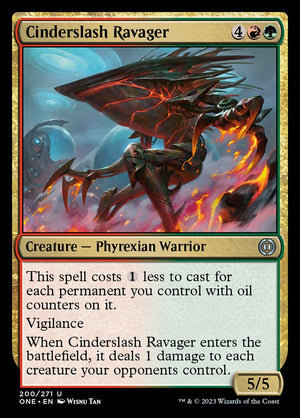 Cinderslash Ravager [Phyrexia: All Will Be One] 