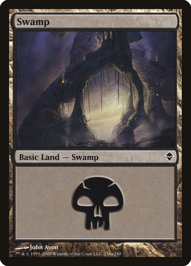 Swamp (238a) [Zendikar] 