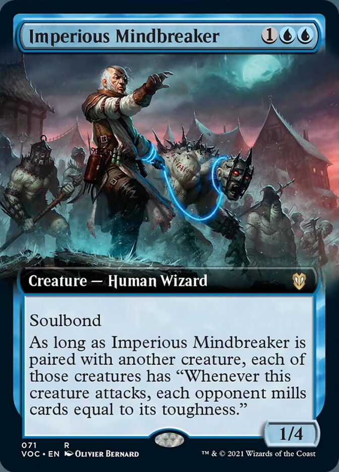 Imperious Mindbreaker (Extended Art) [Innistrad: Crimson Vow Commander] 