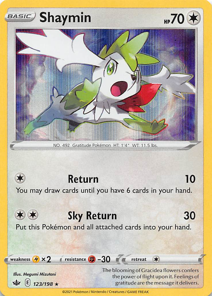 Shaymin (123/198) [Sword & Shield: Chilling Reign]