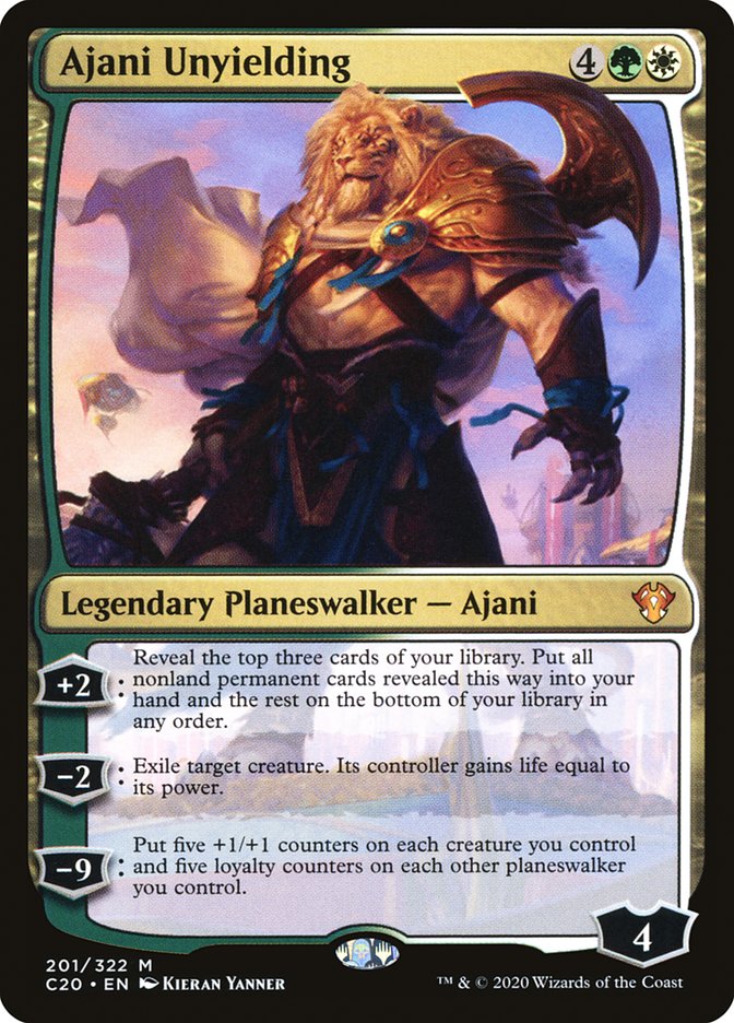 Ajani Unyielding [Order 2020] 