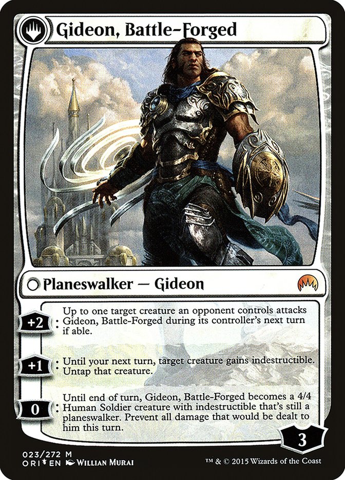 Kytheon, Hero of Akros // Gideon, Battle-Forged [Magic Origins Prerelease Promos] 