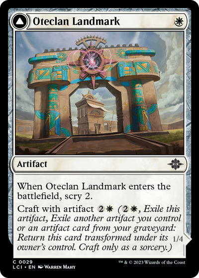 Oteclan Landmark [The Lost Caverns of Ixalan] 
