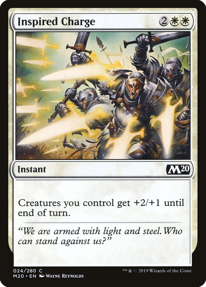 Inspired Charge [Core Set 2020] 