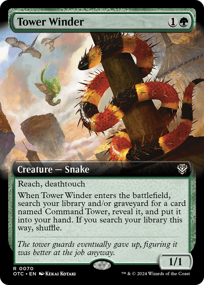 Tower Winder (Extended Art) [Outlaws of Thunder Junction Commander] 