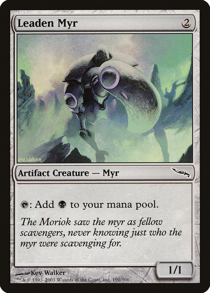 Leaden Myr [Mirrodin] 