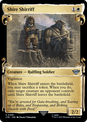 Shire Shirriff [The Lord of the Rings: Tales of Middle-Earth Showcase Scrolls] 