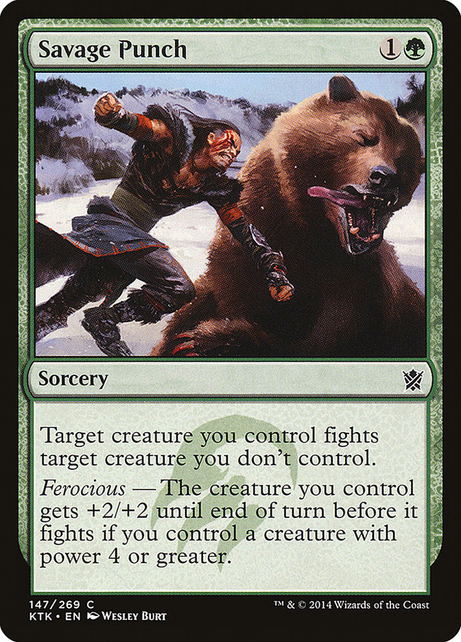 Savage Punch [Khans of Tarkir] 