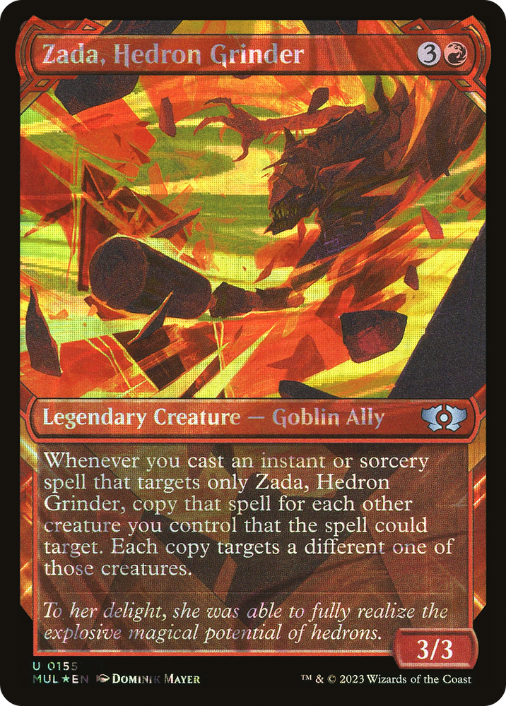 Zada, Hedron Grinder (Halo Foil) [Multiverse Legends] 