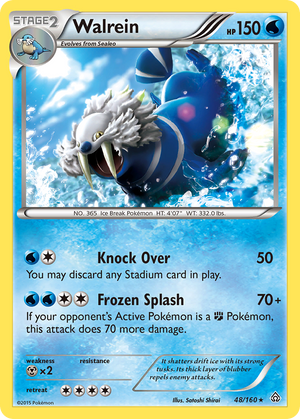 Walrein (48/160) [XY: Primal Clash] 
