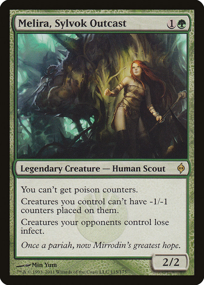 Melira, Sylvok Outcast [New Phyrexia] 