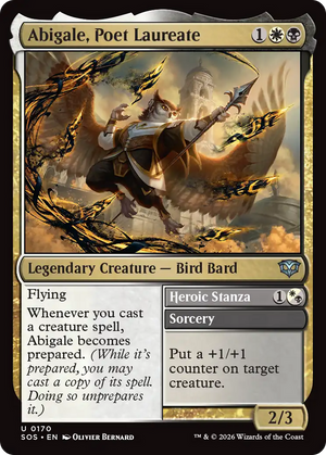 Abigale, Poet Laureate [Secrets of Strixhaven]