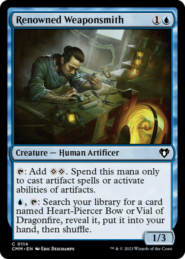 Renowned Weaponsmith [Commander Masters] 