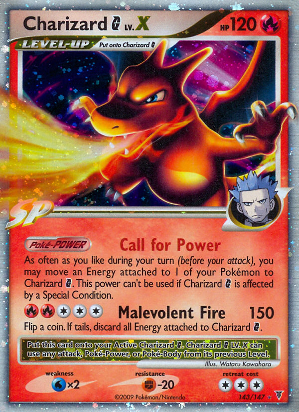 Charizard G LV.X (143/147) [Platinum: Supreme Victors] 