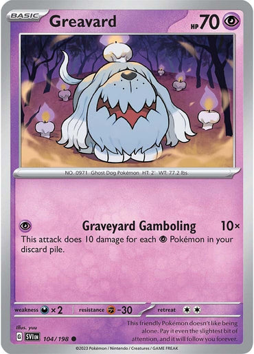 Greavard (104/198) [Scarlet &amp; Violet: Base Set] 