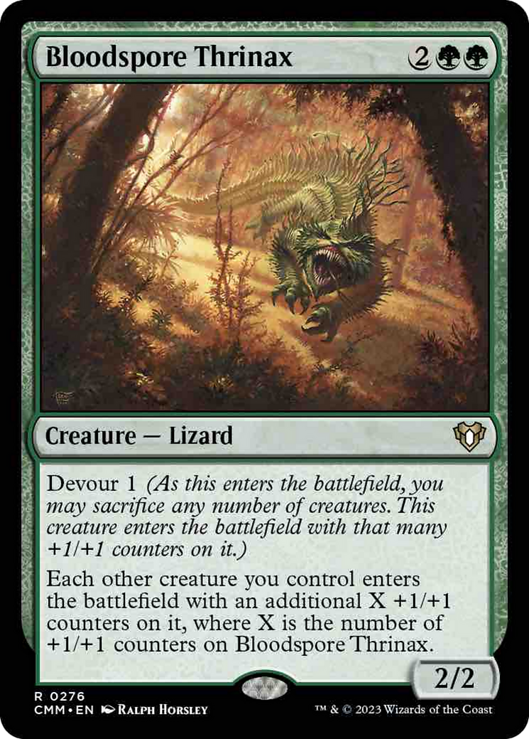 Bloodspore Thrinax [Commander Masters] 