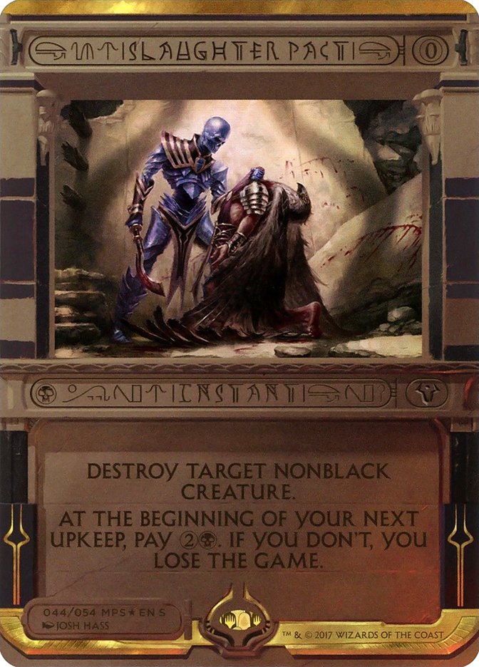 Slaughter Pact (Summon) [Amonkhet Summons] 