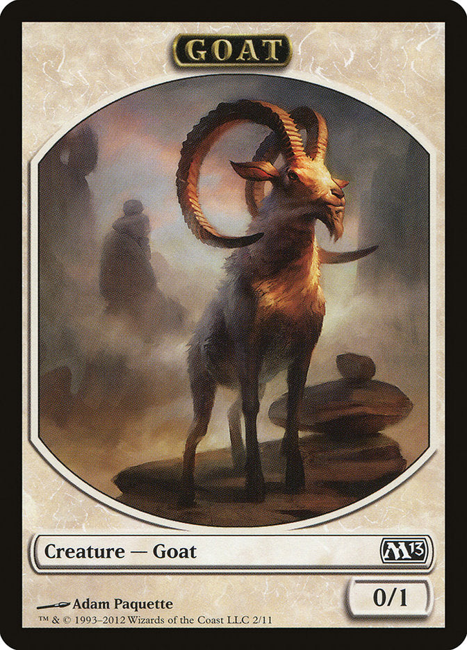 Goat Token [Magic 2013 Tokens] 