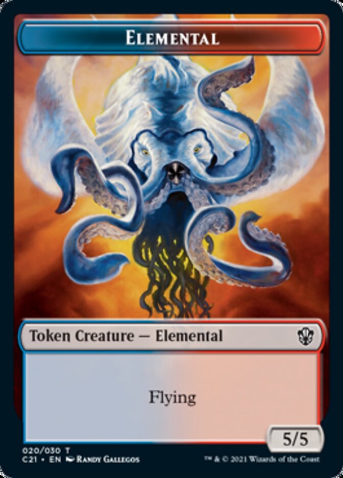 Elemental (020) // Copy Double-Sided Token [Order 2021 Tokens] 