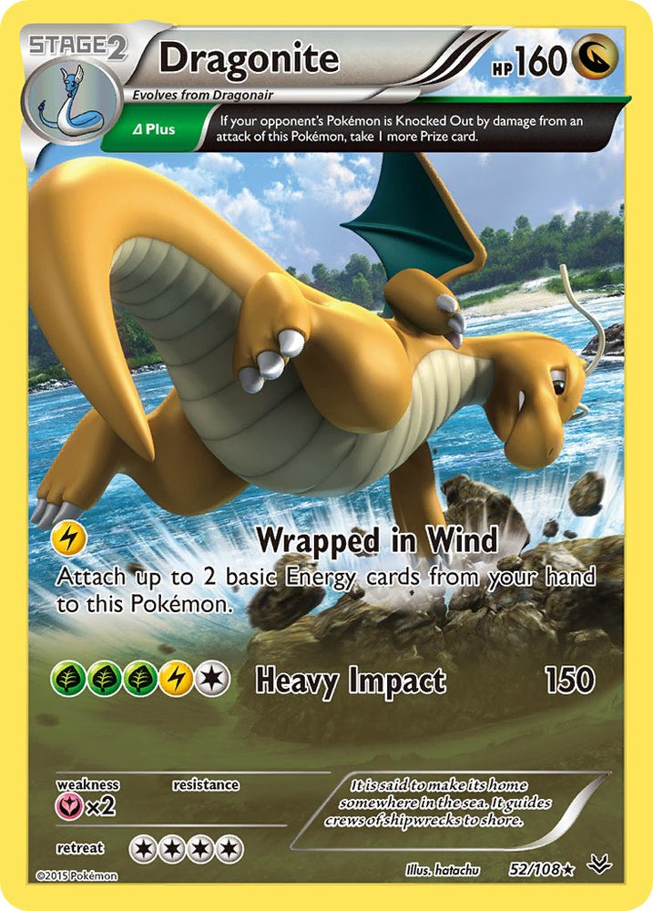 Dragonite (52/108) (Theme Deck Exclusive) [XY: Roaring Skies] 