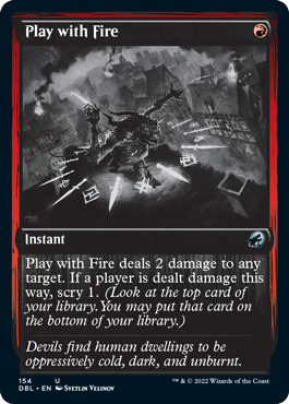 Play with Fire [Innistrad: Double Feature] 