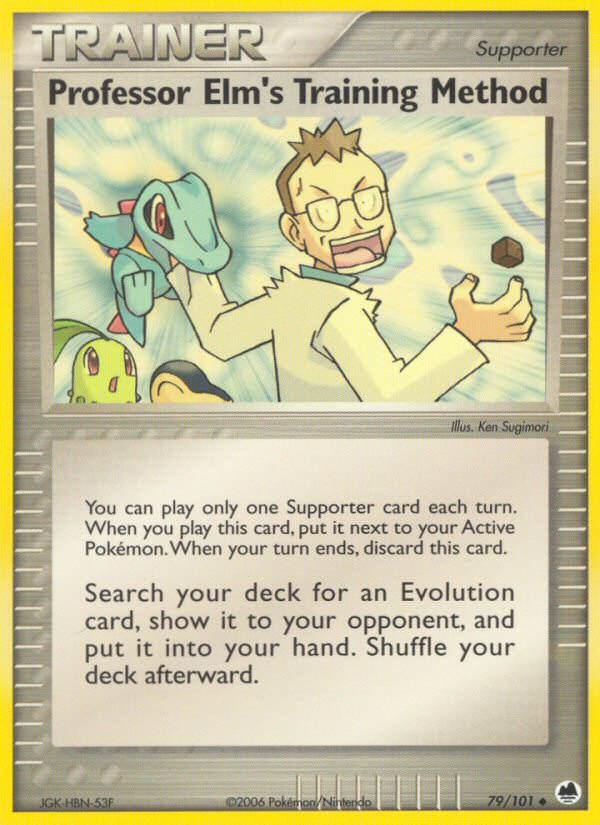 Professor Elm's Training Method (79/101) [EX: Dragon Frontiers] 