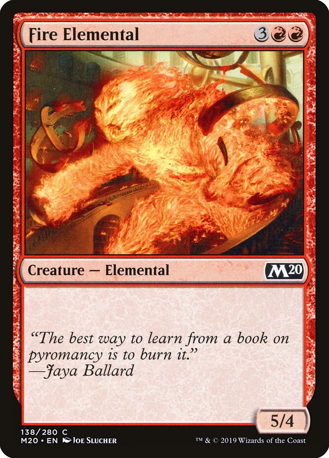 Fire Elemental [Core Set 2020] 