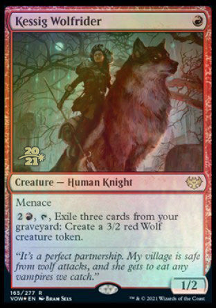 Kessig Wolfrider [Innistrad: Crimson Vow Prerelease Promos] 