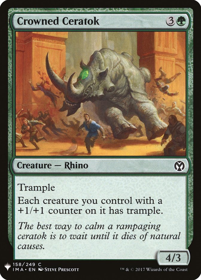 Crowned Ceratok [Mystery Booster] 