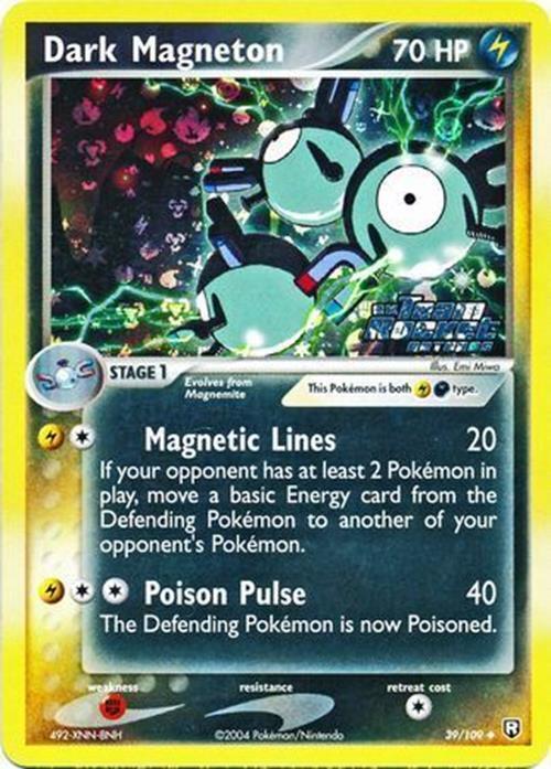 Dark Magneton (39/109) (Stamped) [EX: Team Rocket Returns]