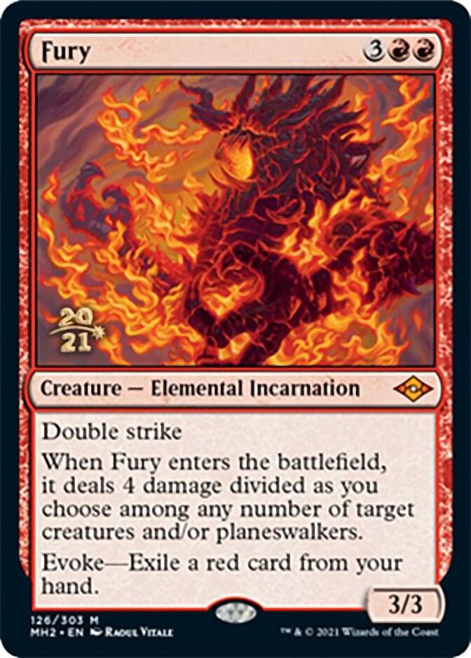 Fury [Modern Horizons 2 Prerelease Promos] 