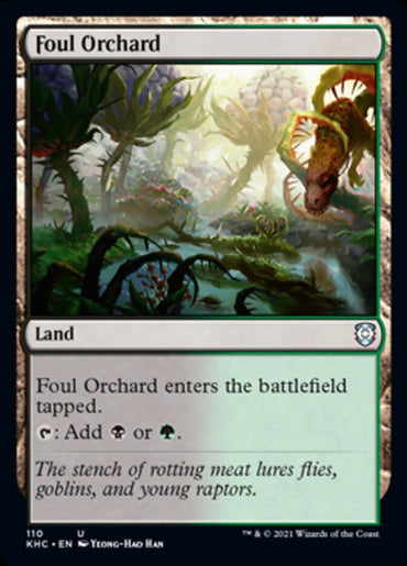 Foul Orchard [Kaldheim Commander] 