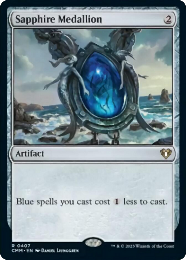 Sapphire Medallion [Commander Masters] 