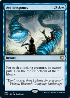 Aetherspouts [Innistrad: Midnight Hunt Commander] 