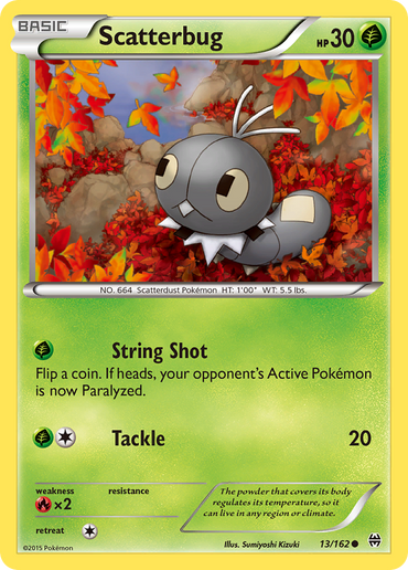 Scatterbug (13/162) [XY: BREAKthrough]