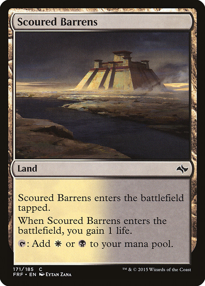 Scoured Barrens [Fate Reforged] 