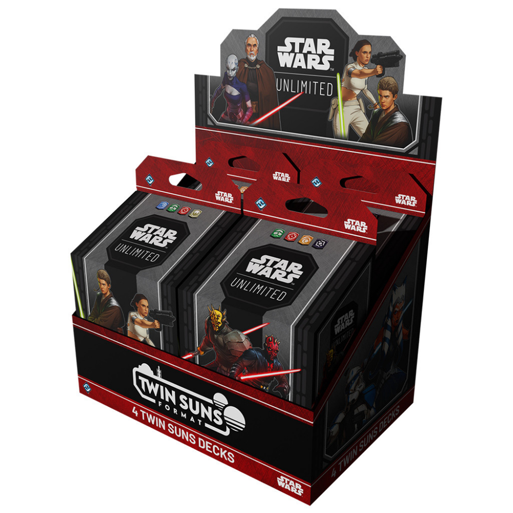 Twin Suns - display Deck (set of 4)