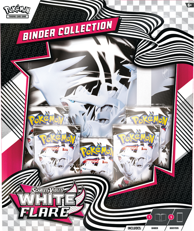 Pokemon - Scarlet And Violet - White Flare Binder Collection
